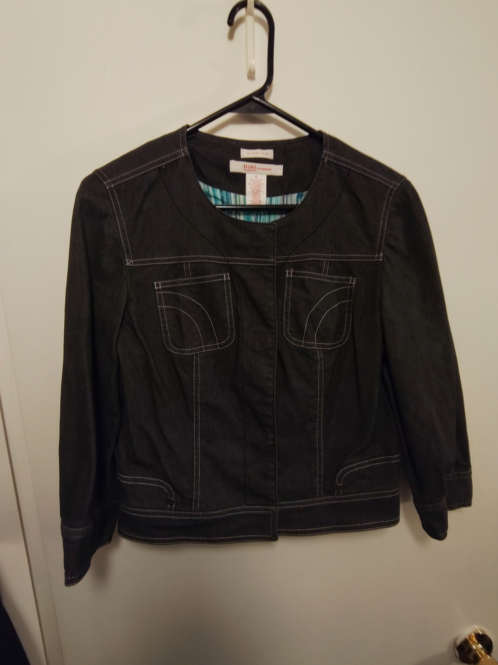 Jean Jacket Size 6 Nine West